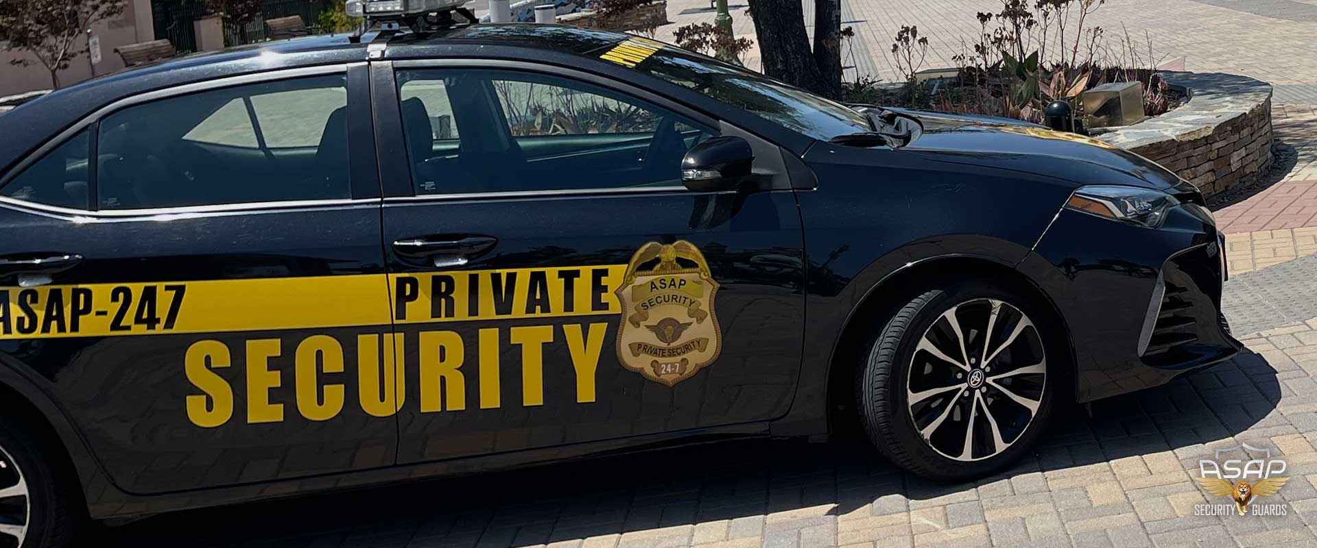 Security patrol car